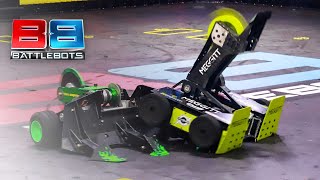 One Of These Bots Is Sent To The Shadow Realm | Sawblaze Vs. Whiplash | Battlebots