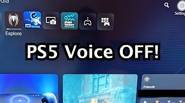 PS5 / PS5 Slim How to Turn Off Voice Assistant!