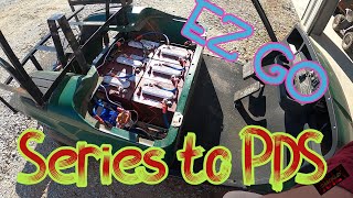 EZ GO Golf Cart convert series to PDS drive system