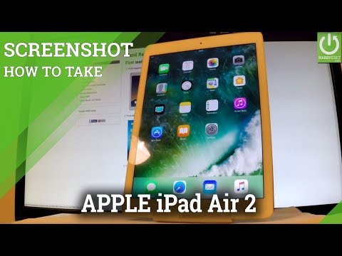 How to Take Screenshot on APPLE iPad Air 2 - Capture Screen