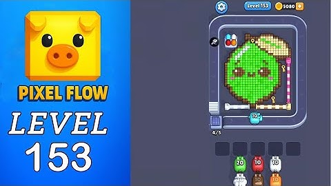 Pixel Flow Level 153 Walkthrough