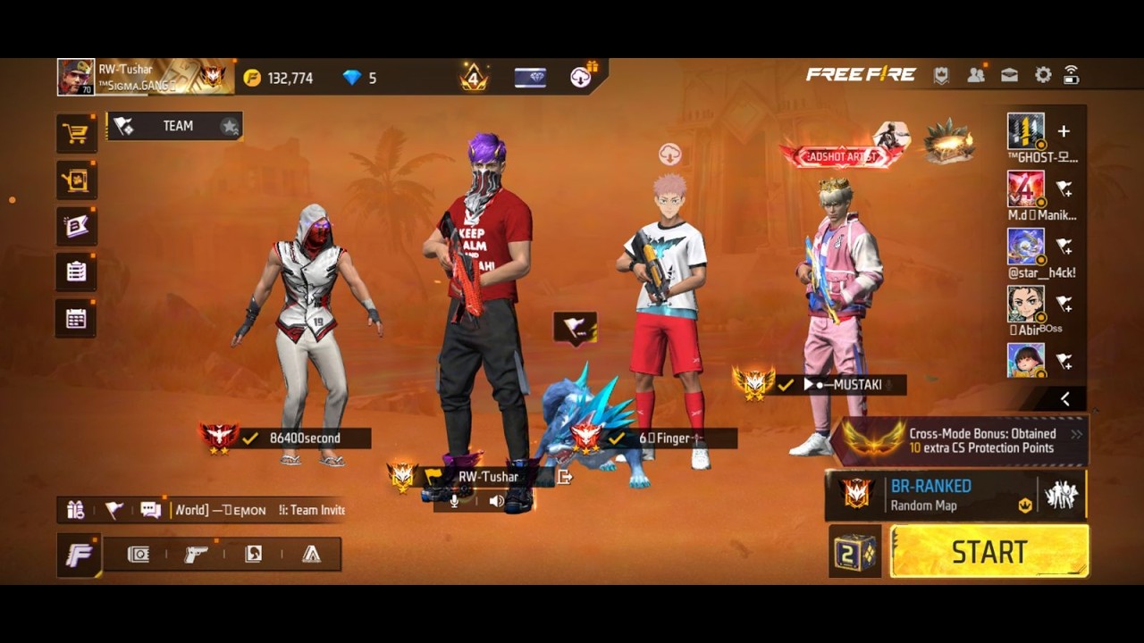 FREE FIRE LIVE 🔥 Intense Ranked Gameplay | Clash Squad & BR Match | FF ...