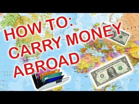 How to carry/manage your MONEY ABROAD: TRAVEL HACKS