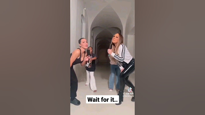 Mariah Carey & Kim Kardashian do the It's A Wrap Challenge Together on Tik Tok