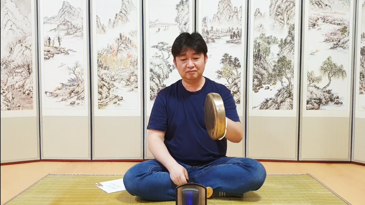 꽹과리 자진가락 쉽게 배우기