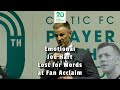 Emotional joe hart lost for words at fan acclaim  20th celtic player of the year awards  120524