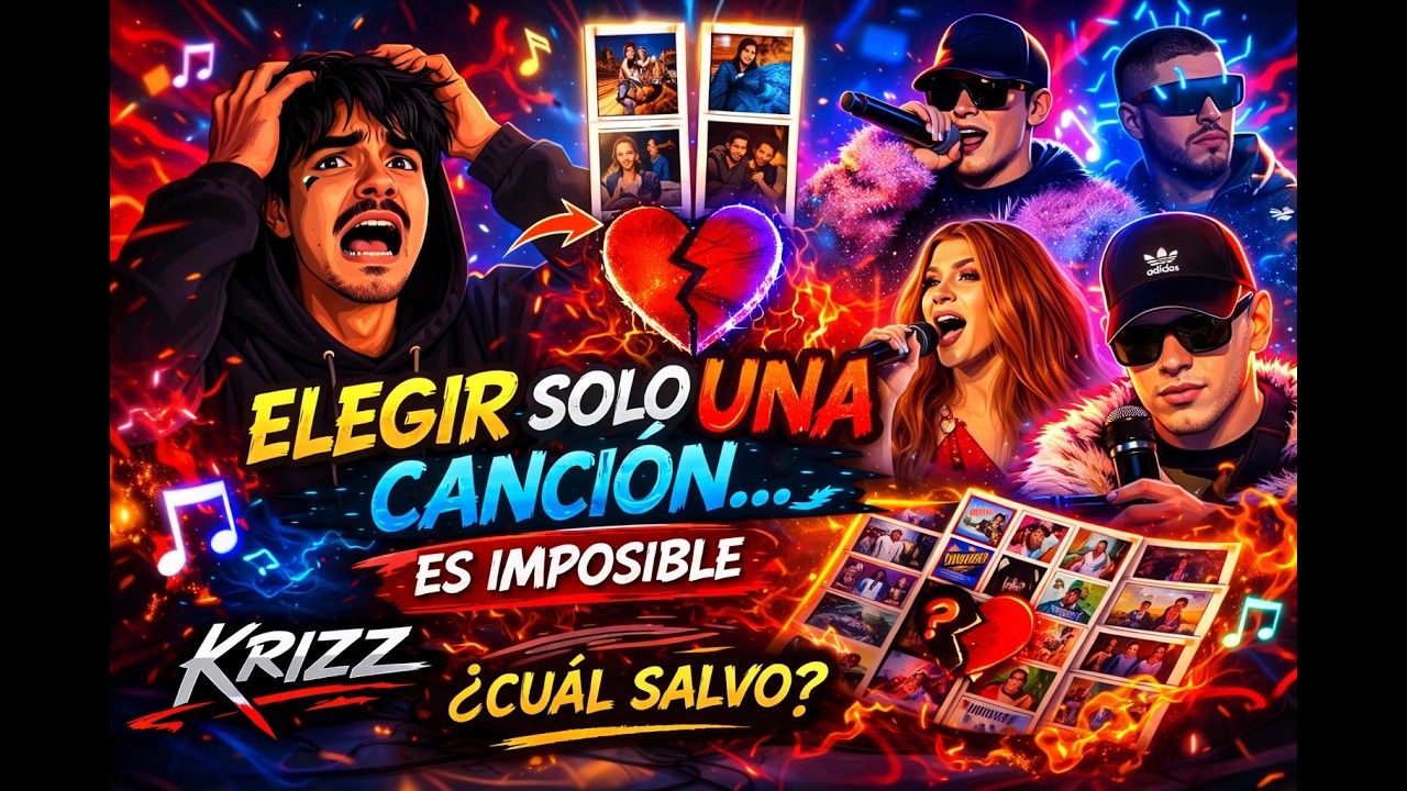 Elegir solo UNA canción… es imposible | KRIZZ