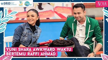 Raffi Ahmad Salah Tingkah dan Grogi Ketika Bertemu Lagi dengan Yuni Shara