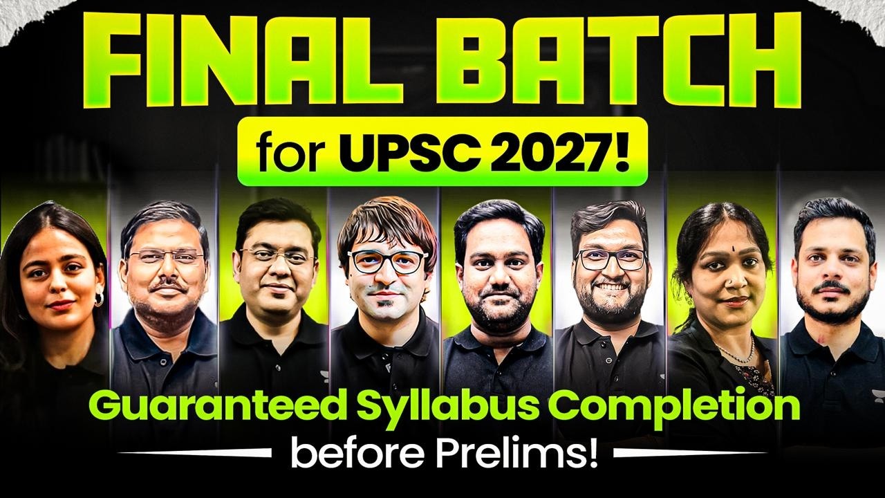 Complete UPSC Preparation: Last Batch for UPSC 2027 | Sarmad Mehraj | Conquer 2027
