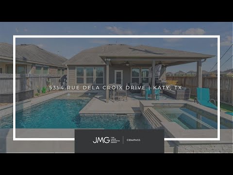 5354 Rue Dela Croix Dr, Katy, TX home video tour