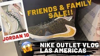 Nike Factory Store Las Americas Premium Outlet - Friends and Family Weekend 30% OFF w/ Nike Plus