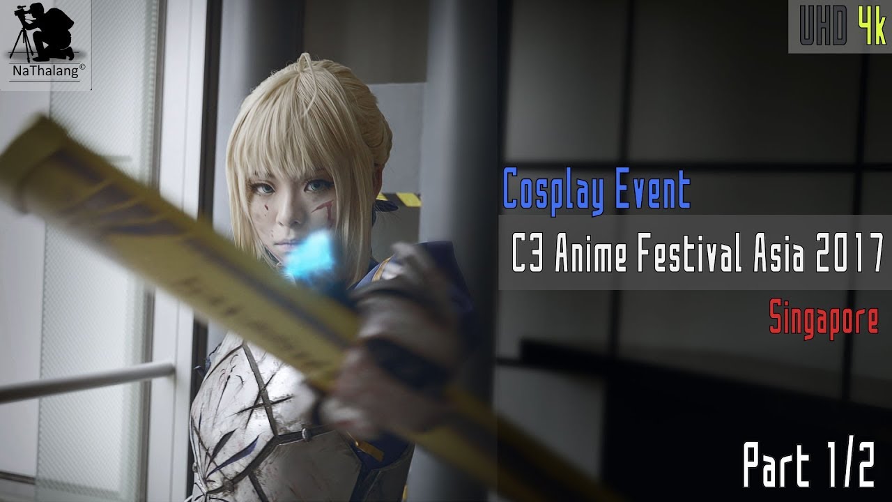 Amazing Top Cosplays: AFA C3 Anime Festival Asia Singapore 2017 part 1/2 +VFX