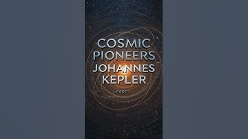 Cosmic Pioneers. Johannes Kepler (Part 1)