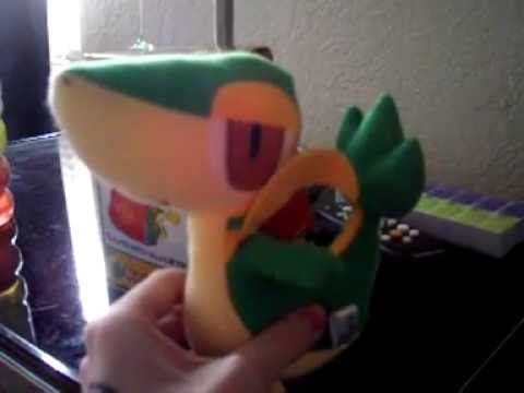 talking snivy plush