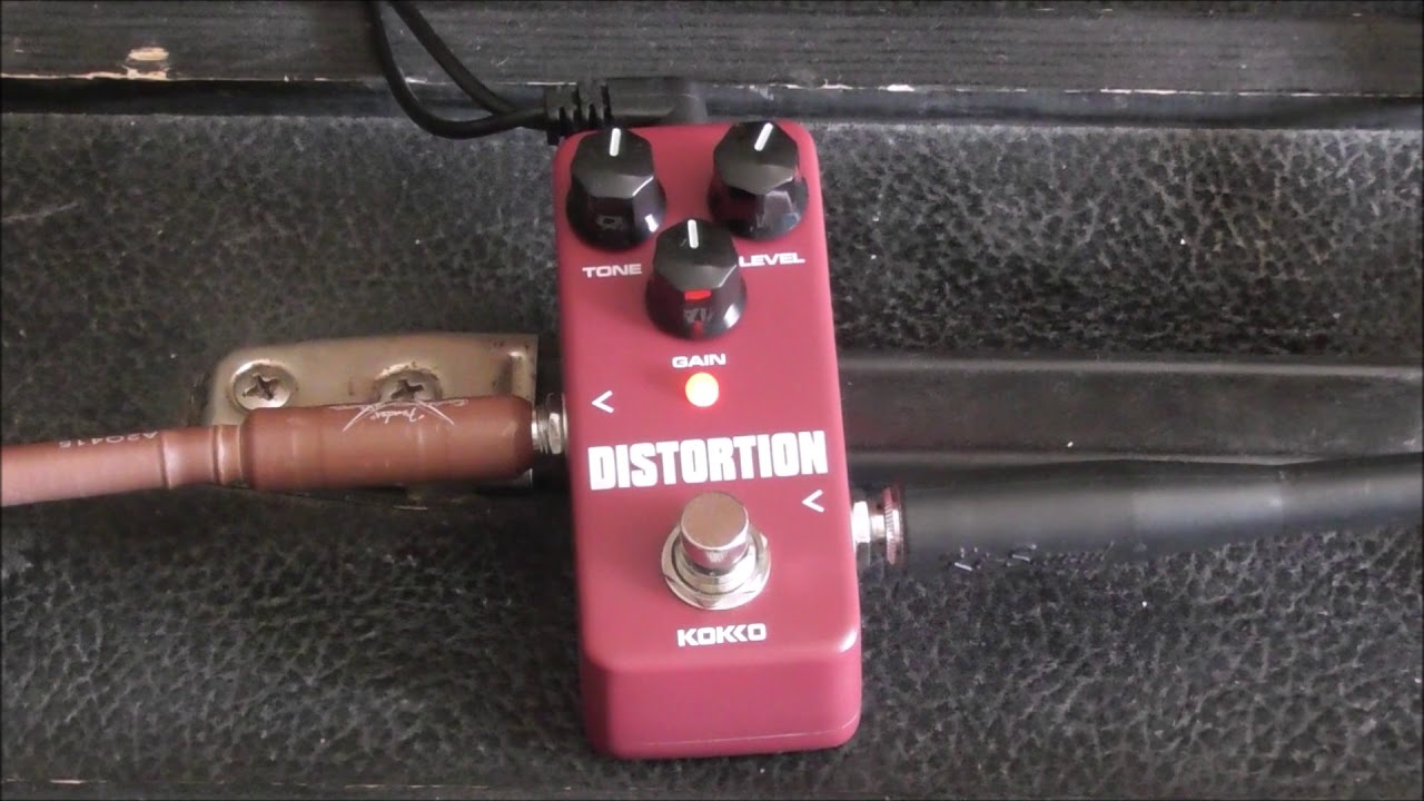 Kokko Mini Distortion Pedal MkII YouTube
