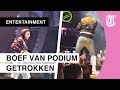 Dronkenlap trekt rapper Boef van podium