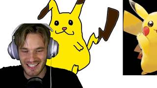 Mandela Effect - PewDiePie Draws Pikachu.. (From Memory)