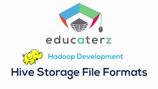 Hadoop Tutorial for Beginners - 32 Hive Storage File Formats: Sequence, RC, ORC, Avro, Parquet