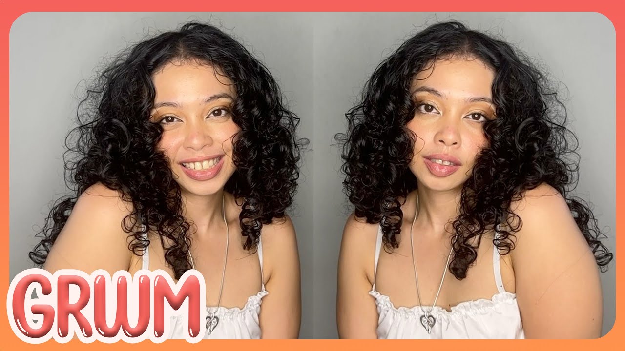 Alluring Transformation: Seductive Eye Makeup & Fluffy Pin Curl GRWM 