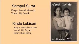 SAMPUL SURAT & RINDU LUKISAN (COVER) - Hj. SUYATI