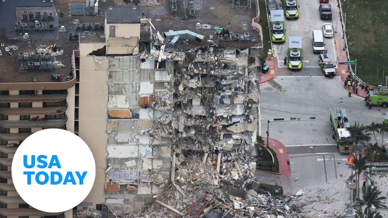 Officials give update on Miami-area condo collapse (LIVE)| USA TODAY ...