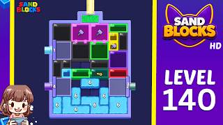 Sand Blocks Level 140 Solution Walkthrough