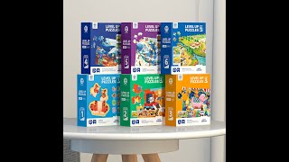 Panda Juniors - Level Up Jigsaw Puzzles From Step 1 To Step 6