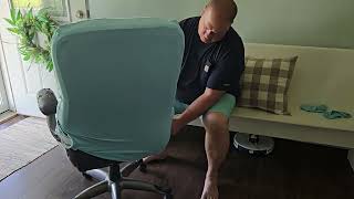 Office Chair Slip Cover - Great Look, Save MONEY!