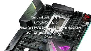 Asus X399 Eatx Gaming Motherboard 2025