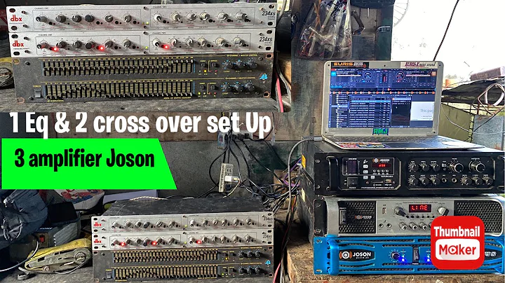 How to Set up 1 eq and 2 cross over and 3 amplifiers