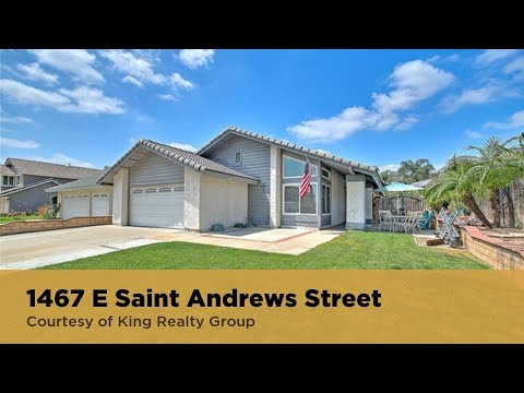 1467 E Saint Andrews Street, Ontario, CA home video tour
