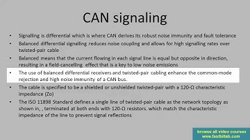 Controller Area Network(CAN) programming Tutorial 9: Signaling summary