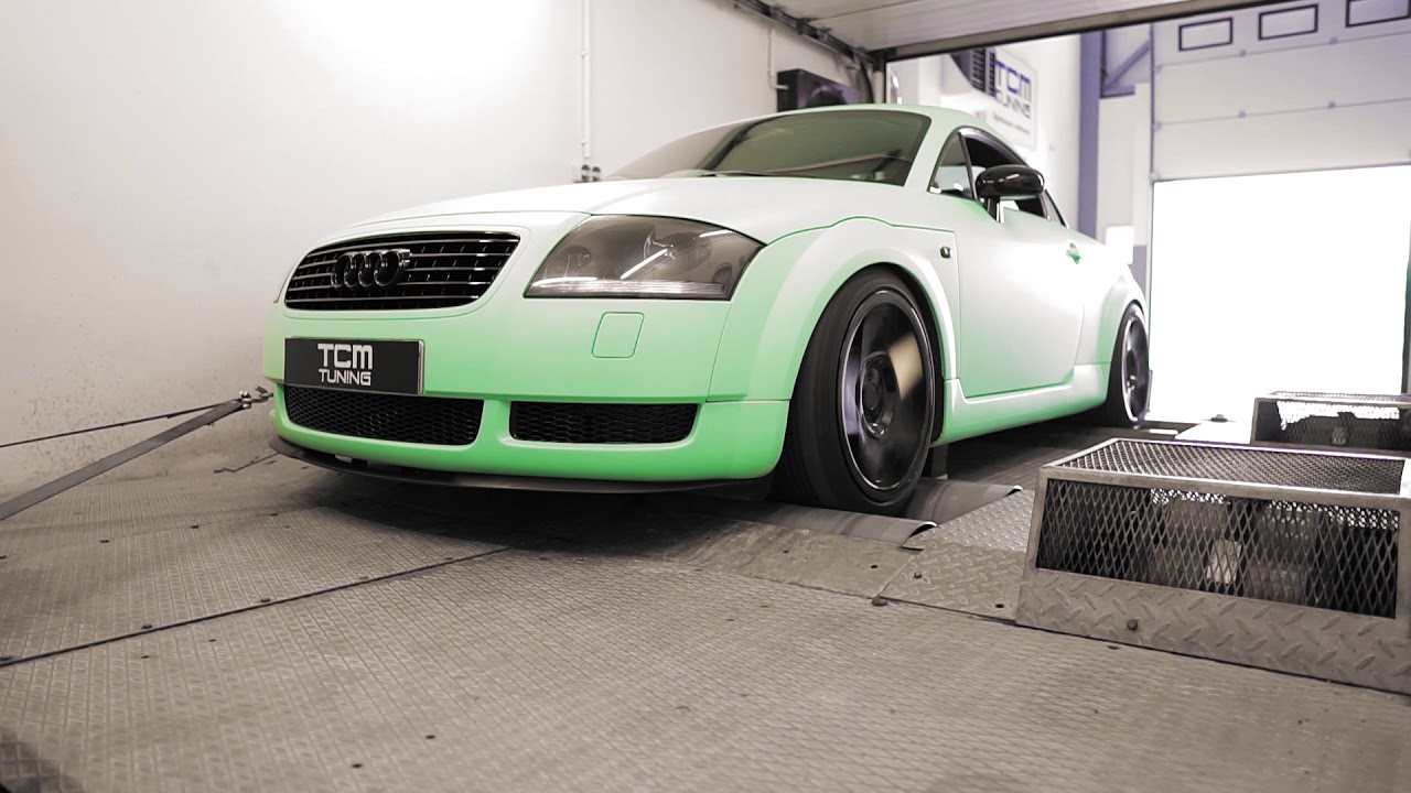 Audi TT 1.8T 225cp @ stage1 TCM  + P&B (pop and bangs)