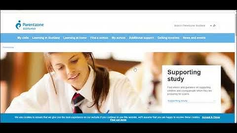 Parents Portal Quick tour video with subtitles