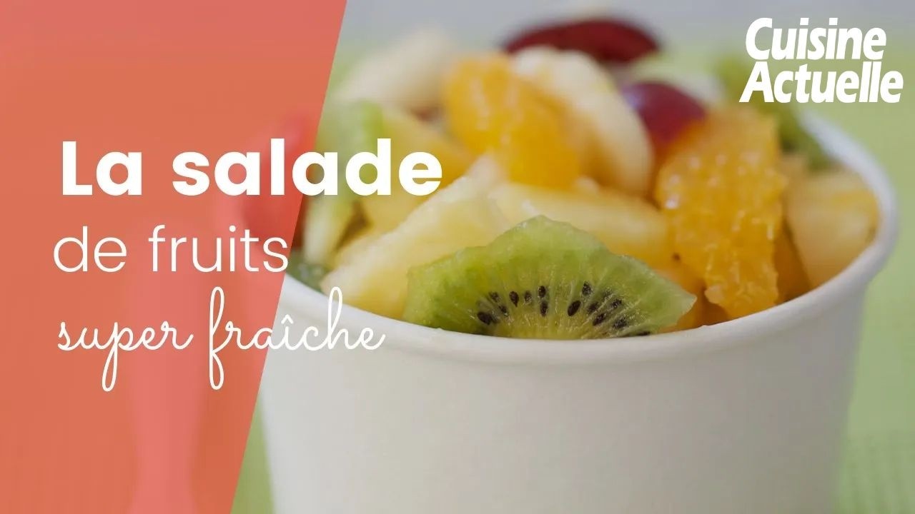 Salade de Fruits Ultra Fraîche 🍓🥝 La Recette Légère et Colorée à Tester !