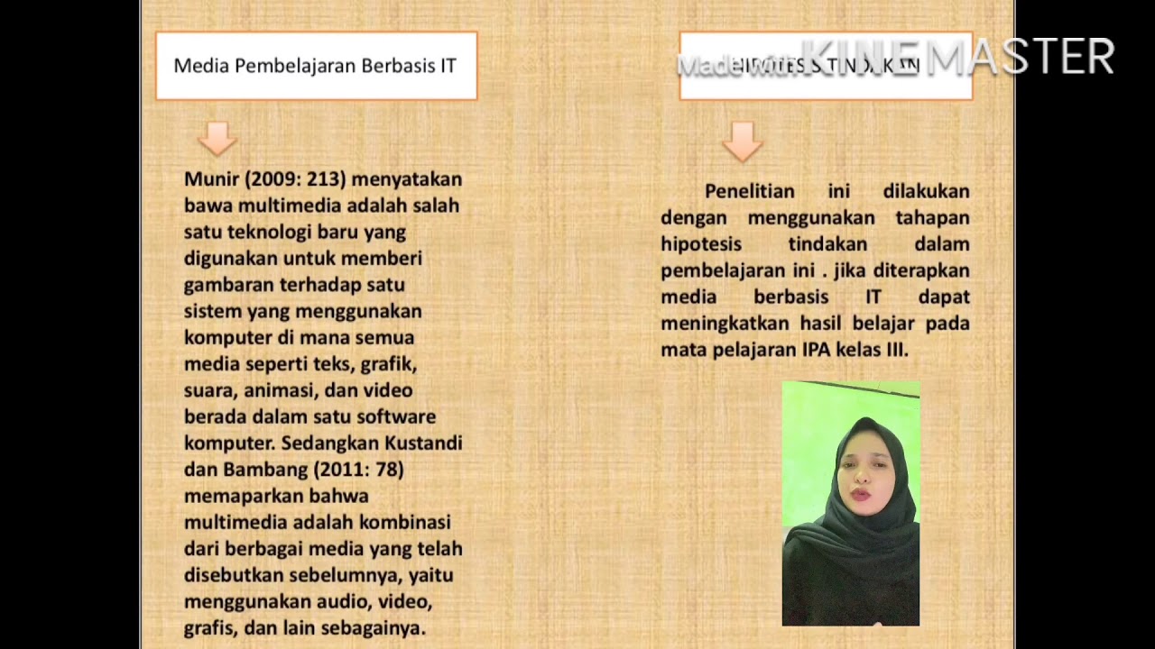 vidio presentasi proposal penelitian tindakan kelas (PTK) 