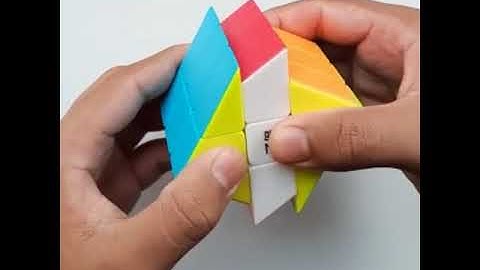 Making unique pattern on windmill cube||#shorts