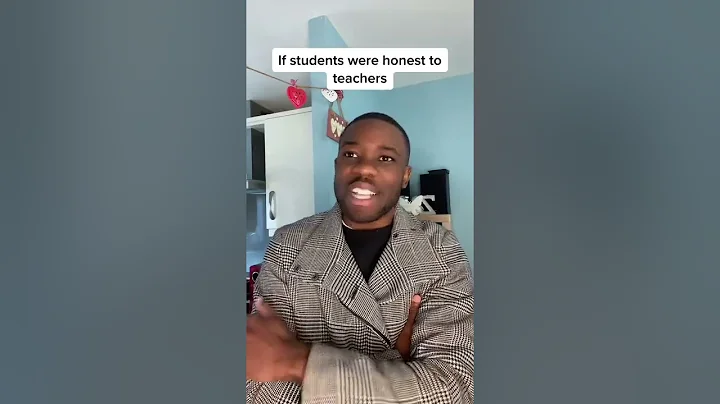 If students were honest to teachers part 2🤣 #school