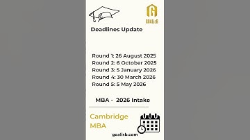 Cambridge MBA 2026: The Complete Guide to Application Deadlines & Admissions