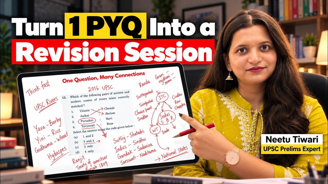 How 1 PYQ Can Teach You 20 Things for UPSC Prelims - YouTube