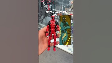 CUSTOM INVINCIBLE FIGURE ⁉️🔥 #invincible #invincibleseason3 #custom #actionfigures #hottoys #toys