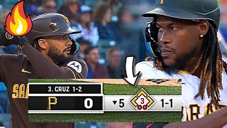 Onel Cruz Batazos Con Base Llenas 🔥TATIS JR Responde En El Clutch En MLB