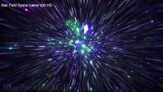 Stock Footage space star field galaxy universe cosmic astronomy Star Field Space tunnel d3b HD