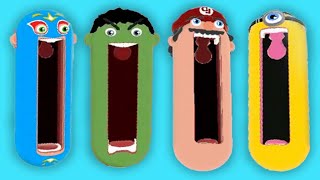 Hopping Heads - All Levels SpeedRun Gameplay | PIPO GAMES screenshot 2