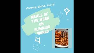 Slimming World Evening Meals of the week with syn values.  Meals I eat for weight loss.