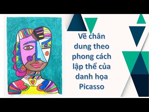 Video Vẽ chân dung theo phong cách lập thể của danh họa... - YouTube