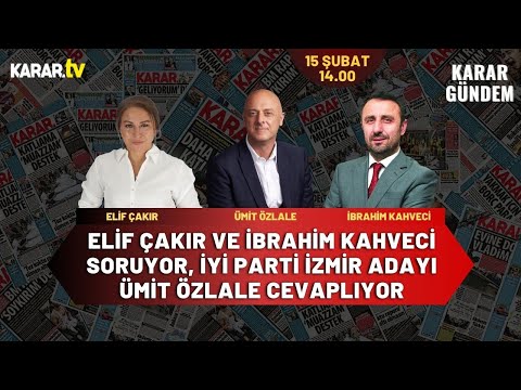 Ümit Özlale: CHP İzmir'i Kaybediyor