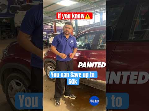 How to detect repainting and accidental repairs