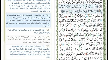 Surat Saba - 34 - القرآن الكريم بصوت محمود خليل الحصري - سورة  سبأ