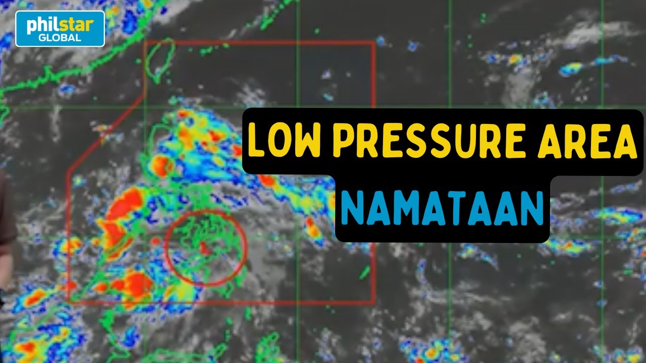PAGASA Weather Update: Low Pressure Area sa Mindanao mababa ang ...